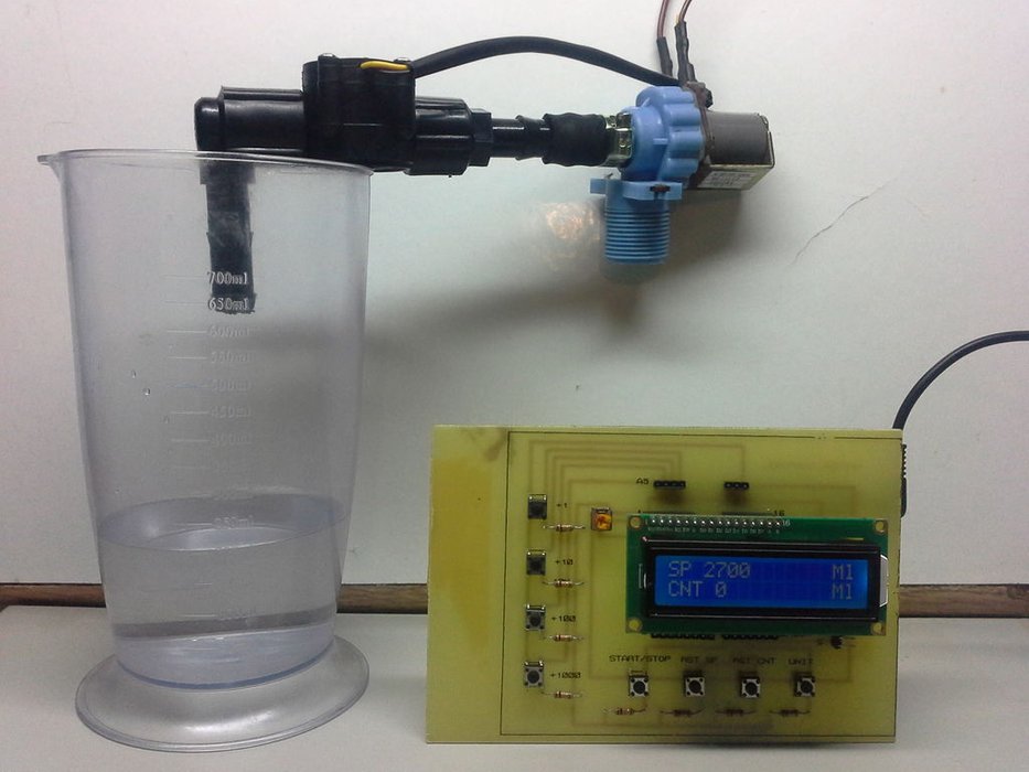 Arduino Flow meter Hobbyist.co.nz